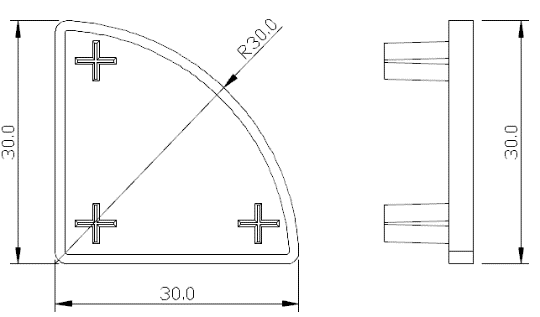 LW-C3030R-3T cad